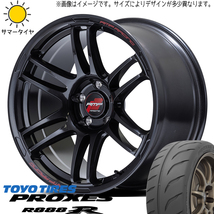 新品 スカイラインGT-R R33 R34 265/35R18 TOYO プロクセス R888R RACING R26 18インチ 9.5J +22 5/114.3 サマータイヤ ホイール 4本SET_画像1