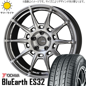 新品 スカイラインGT-R R33 R34 245/40R18 Y/H Es ES32 ガレルナ レフィーノ 18インチ 9.5J +22 5/114.3 サマータイヤ ホイール 4本SET