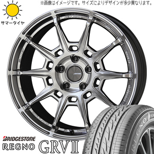 新品 アルファード 235/50R18 BS レグノ GR-V2 ガレルナ レフィーノ 18インチ 8.0J +38 5/114.3 サマータイヤ ホイール 4本SET