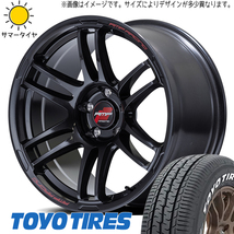 新品 CH-R ZR-V CX30 215/60R17 トーヨータイヤ H30 RMP RACING R26 17インチ 7.0J +47 5/114.3 サマータイヤ ホイール 4本SET_画像1