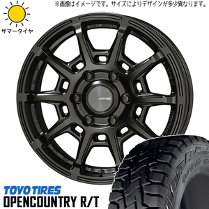 新品 ライズ ロッキー 215/65R16 TOYO OPENCOUNTRY R/T ガレルナ レフィーノ 16インチ 6.5J +43 4/100 サマータイヤ ホイール 4本SET