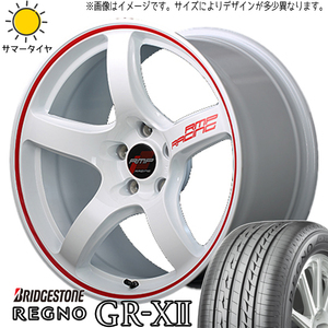 新品 スバル インプレッサ WRX 245/40R18 BS レグノ GR-X2 RMP RACING R50 18インチ 8.5J +45 5/114.3 サマータイヤ ホイール 4本SET