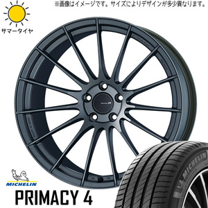 新品 ランエボ 245/40R18 MICHELIN プライマシー 4 エンケイ RS05RR 18インチ 9.5J +35 5/114.3 サマータイヤ ホイール 4本SET