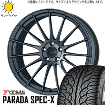 新品 NX ハリアー 245/45R20 ヨコハマ パラダ PA02 エンケイ RS05RR 20インチ 8.5J +36 5/114.3 サマータイヤ ホイール 4本SET_画像1