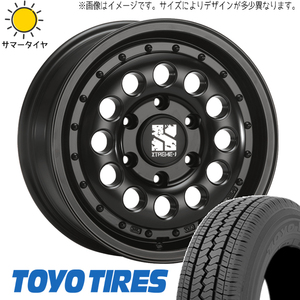 新品 ライトエース タウンエース 165/80R14 97/95N 14インチ TOYO V02E MLJ ラギッド 5.0J +48 5/114.3 サマータイヤ ホイール 4本SET