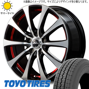 新品 ハイゼット 145/80R12 トーヨータイヤ V02E シュナイダー RX-01 12インチ 3.5J +45 4/100 サマータイヤ ホイール 4本SET