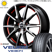 新品 ヴェゼル 215/55R17 ダンロップ ビューロ VE304 シュナイダー RX-02 17インチ 7.0J +53 5/114.3 サマータイヤ ホイール 4本SET_画像1