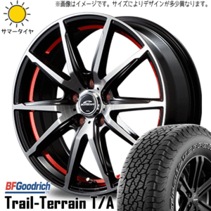 新品 RAV4 デリカ 245/65R17 BFグッドリッチ T/A RX-02 17インチ 7.0J +40 5/114.3 サマータイヤ ホイール 4本SET