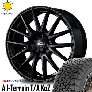 新品 XV フォレスター SH系 215/65R16 BFグッドリッチ オールテレーン Ko2 SQ27 16インチ 6.5J +47 5/100 サマータイヤ ホイール 4本SET