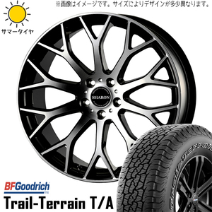 新品 アウトランダー デリカ 225/55R18 BFGoodrich トレイルテレーン シャロン 18インチ 8.0J +42 5/114.3 サマータイヤ ホイール 4本SET