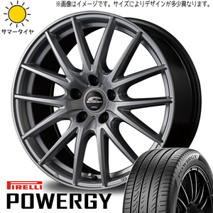 新品 プリウス 185/65R15 ピレリ パワジー シュナイダー SQ27 15インチ 6.0J +45 5/100 サマータイヤ ホイール 4本SET