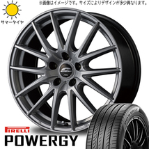 新品 セレナ シルビア シビック 195/65R15 ピレリ パワジー SQ27 15インチ 6.0J +43 5/114.3 サマータイヤ ホイール 4本SET_画像1