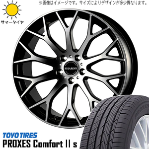 新品 NX ヴァンガード ハリアー 235/55R18 TOYO コンフォート2s シャロン 18インチ 7.5J +38 5/114.3 サマータイヤ ホイール 4本SET