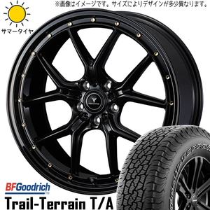 新品 NX ヴァンガード ハリアー 235/55R18 BFグッドリッチ T/A S1 18インチ 8.0J +42 5/114.3 サマータイヤ ホイール 4本SET