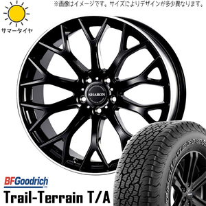 新品 エクストレイル T32 CX8 225/60R18 BFGoodrich シャロン 18インチ 7.5J +48 5/114.3 サマータイヤ ホイール 4本SET