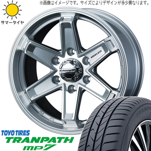 新品 ハイエース 215/65R16 16インチ TOYO トランパス MP7 キーラー タクティクス 6.5J +38 6/139.7 サマータイヤ ホイール 4本SET