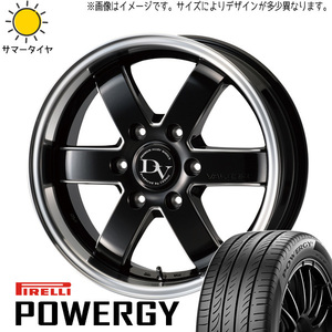 新品 ハイエース 215/65R16 ピレリ パワジー ディアボレット ヴァレリ 16インチ 6.5J +38 6/139.7 サマータイヤ ホイール 4本SET