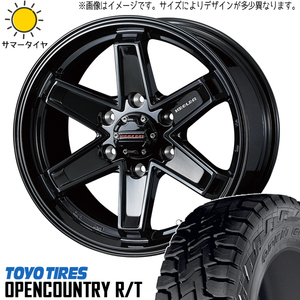 新品 ハイラックス サーフ プラド 265/60R18 18インチ オープンカントリー R/T キーラー 8.0J +25 6/139.7 サマータイヤ ホイール 4本SET