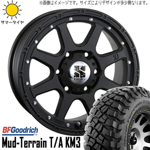 新品 ジムニー 225/75R16 16インチ BFグッドリッチ マッドテレーン T/A KM3 MLJ XJ 5.5J +20 5/139.7 サマータイヤ ホイール 4本SET