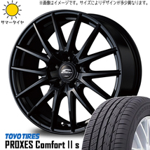 新品 ヴォクシー 215/45R17 TOYO PROXES C2S シュナイダー SQ27 17インチ 7.0J +55 5/114.3 サマータイヤ ホイール 4本SET_画像1