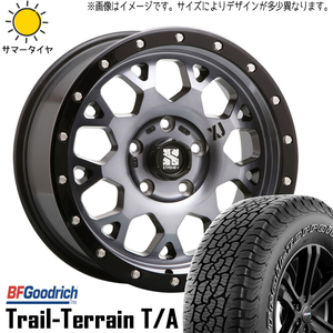 新品 ハリアー RAV4 225/65R17 17インチ BFグッドリッチ トレイルテレーン T/A XJ XJ04 7.0J +42 5/114.3 サマータイヤ ホイール 4本SET