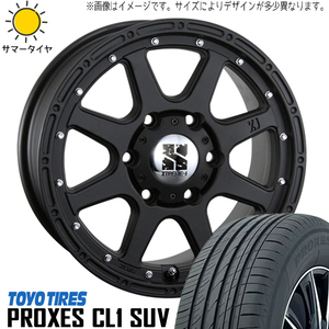 新品 デリカ エクストレイル 215/70R16 16インチ TOYO CL1 SUV MLJ エクストリームJ 7.0J +35 5/114.3 サマータイヤ ホイール 4本SET