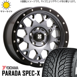 新品 プラド FJクルーザー ハイラックス 275/55R20 20インチ Y/H パラダ PA02 XJ XJ04 8.5J +18 6/139.7 サマータイヤ ホイール 4本SET