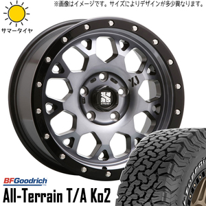 新品 ハイエース 215/65R16 16インチ BFグッドリッチ オールテレーン T/A KO2 XJ XJ04 6.5J +38 6/139.7 サマータイヤ ホイール 4本SET