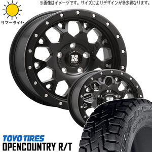 新品 ジムニーシエラ 225/70R16 16インチ TOYO オープンカントリー R/T MLJ XJ04 5.5J -5 5/139.7 サマータイヤ ホイール 4本SET