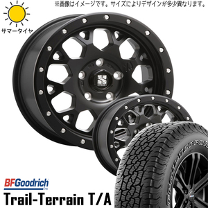 新品 ハイラックス サーフ プラド 265/60R18 18インチ BFGoodrich TrailTerrain T/A XJ04 8.0J +20 6/139.7 サマータイヤ ホイール 4本SET