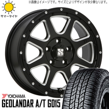 新品 FJクルーザー GSJ15W 265/70R17 17インチ ヨコハマ G015 MLJ エクストリームJ 7.5J +25 6/139.7 サマータイヤ ホイール 4本SET_画像1