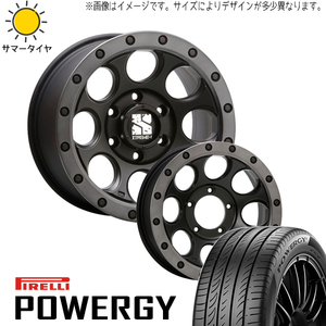 新品 プリウスα 215/45R18 18インチ ピレリ パワジー MLJ エクストリームJ XJ03 8.0J +42 5/114.3 サマータイヤ ホイール 4本SET