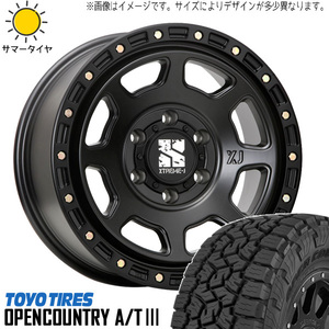 新品 パジェロミニ キックス 175/80R16 16インチ TOYO オープンカントリー A/T3 XJ07 7.0J +35 5/114.3 サマータイヤ ホイール 4本SET