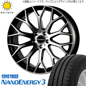 新品 リーフ 215/40R18 TOYO ナノエナジー3 ヴェネルディ シャロン 18インチ 7.5J +38 5/114.3 サマータイヤ ホイール 4本SET