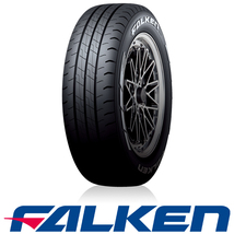 新品 ハイエース 215/60R17 109/107 ファルケン W11 ディアボレット ヴァレリ 17インチ 6.5J +38 6/139.7 サマータイヤ ホイール 4本SET_画像4