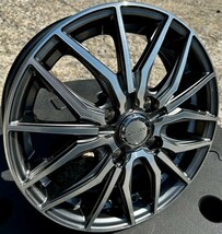 新品 アクア クロスビー スイフト 175/65R15 ピレリ パワジー レシャス アスト M4 15インチ 5.5J +43 4/100 サマータイヤ ホイール 4本SET_画像7