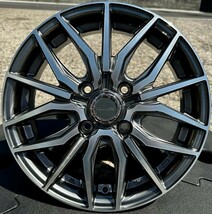 新品 ソリオ デリカD:2 165/70R14 DUNLOP AS1 アスト M4 14インチ 4.5J +45 4/100 オールシーズンタイヤ ホイール 4本SET_画像6