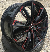 新品 アクア シエンタ フィールダー スイフト シビック ニューノ 195/50R16 16インチ GX 6.0J +42 4/100 サマータイヤ ホイール 4本SET_画像6