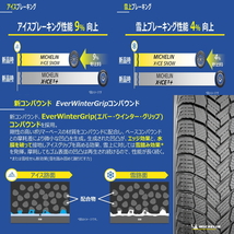 新品 スズキ クロスビー 185/65R15 15インチ ミシュラン X-ICE SNOW CRIMSON DEAN CrossCountry スタッドレス タイヤ ホイール セット 4本_画像6