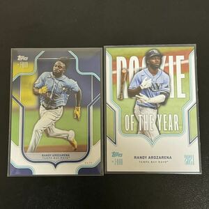 【セット】2023 Topps x J-Rod Julio Rodriguez Show Out Collection Rookie of the year Randy Arozarena ランディ・アロザレーナ