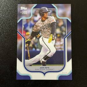 2023 Topps x J-Rod Julio Rodriguez Show Out Collection Juan Soto San Diego Padres サンディエゴ・パドレス ファン・ソト