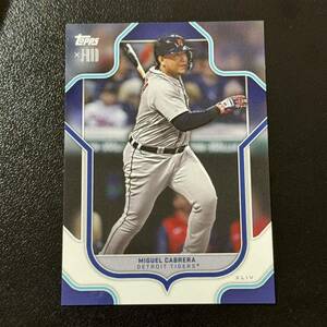 2023 Topps x J-Rod Julio Rodriguez Show Out Collection ミゲル・カブレラ Miguel Cabrera デトロイト・タイガース