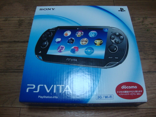 SIE PlayStation Vita (プレイステーション ヴィータ) 3G/Wi-Fiモデル