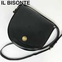 23I34 IL BISONTE イルビゾンテ ショルダーバッグ 本革_画像1