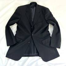 【極美品】J.PRESS『英国紳士の一着』ジェイプレス　XLサイズ 　ブラック　黒　チェック柄　スーツ　セットアップ　テーラードジャケット_画像3
