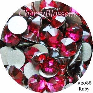 #2088*SS16*500 Таблетки*Ruby*Swaro*Deco*Swarovski*Swarovski