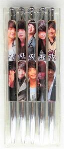 【送料無料】ピ(RAIN) 韓国製 ボールペン ５本セット 320