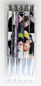 【送料無料】2PM ツーピーエム テギョン 韓国製 ボールペン ５本セット 321TG