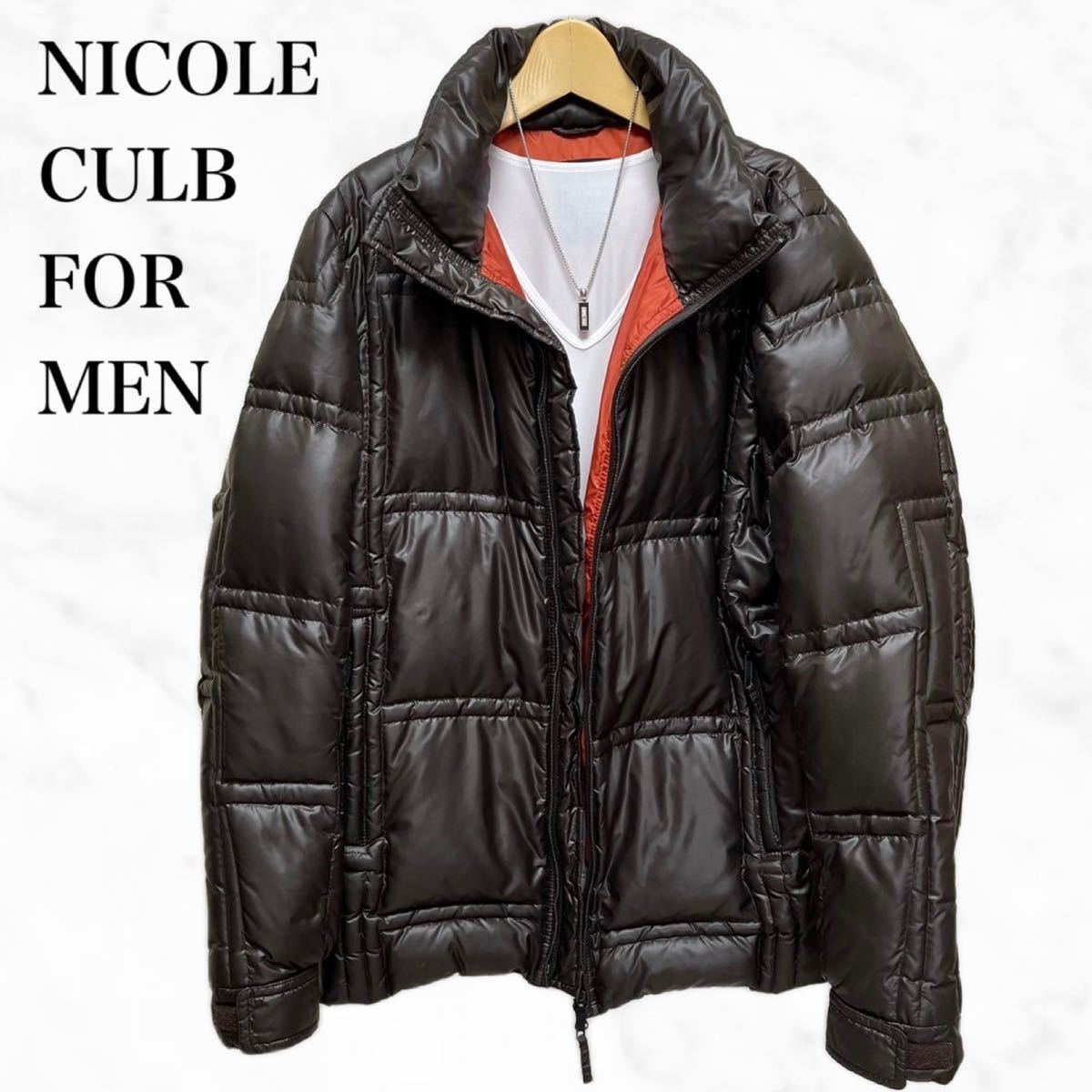 新品 定価31 900円 NICOLE CLUB FOR MEN ハンガリーダウン2WAY