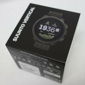 新品 未開封 SUUNTO VERTICAL ALL BLACK モデル/OW222 インボイス対応可 送料無料 【k1015-650-1016】清T